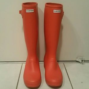 Hunter Original 'Tour' Rain boot Women's 11 Matte
